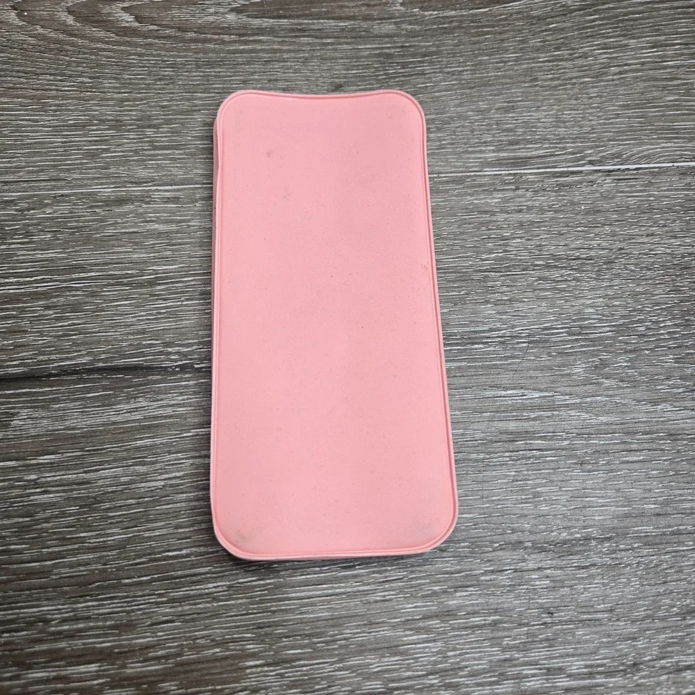 Vintage Pink 1950s Ponytail Eyeglass Case Vinyl Sunglasses Protective Pouch